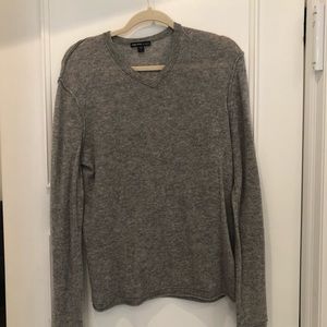 James Perse grey v neck sweater